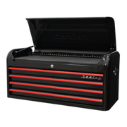 Sealey Premier Retro Style Tool Chest 4 Drawer Black 1080mm