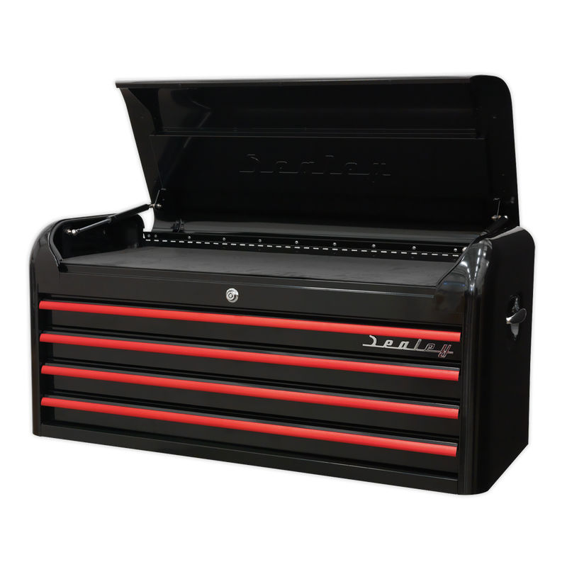 Sealey Premier Retro Style Tool Chest 4 Drawer Black 1080mm