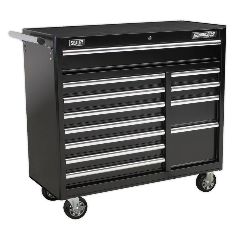 Sealey Superline PRO Tool Chest 12 Drawer AP41120B - 1122mm Black