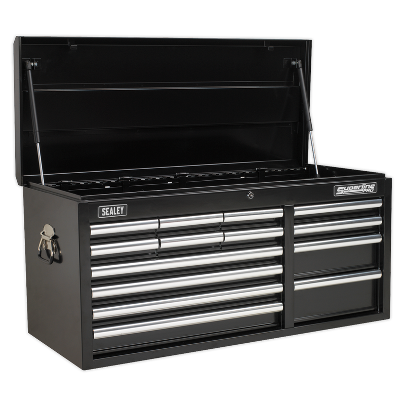 Sealey Superline PRO Tool Chest 14 Drawer Heavy-Duty 1025mm Black