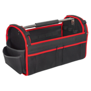 Sealey Open Tool Storage Bag 500mm with 14 Pockets