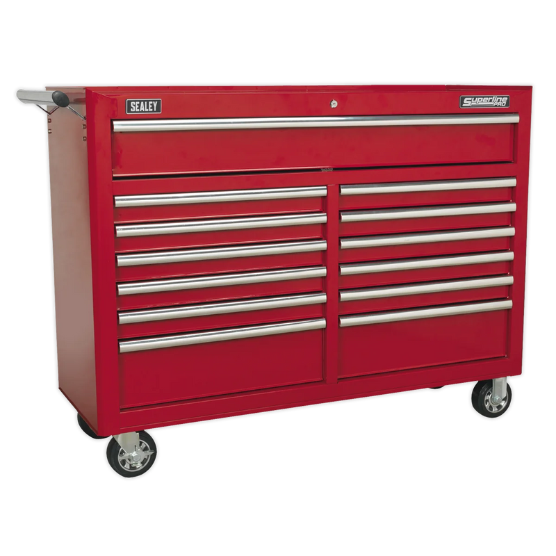 Sealey Superline PRO Rollcab 13 Drawer Tool Chest 1366mm Black