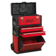 Sealey Mobile Toolbox AP548 495x280x720mm with 3 Compartments