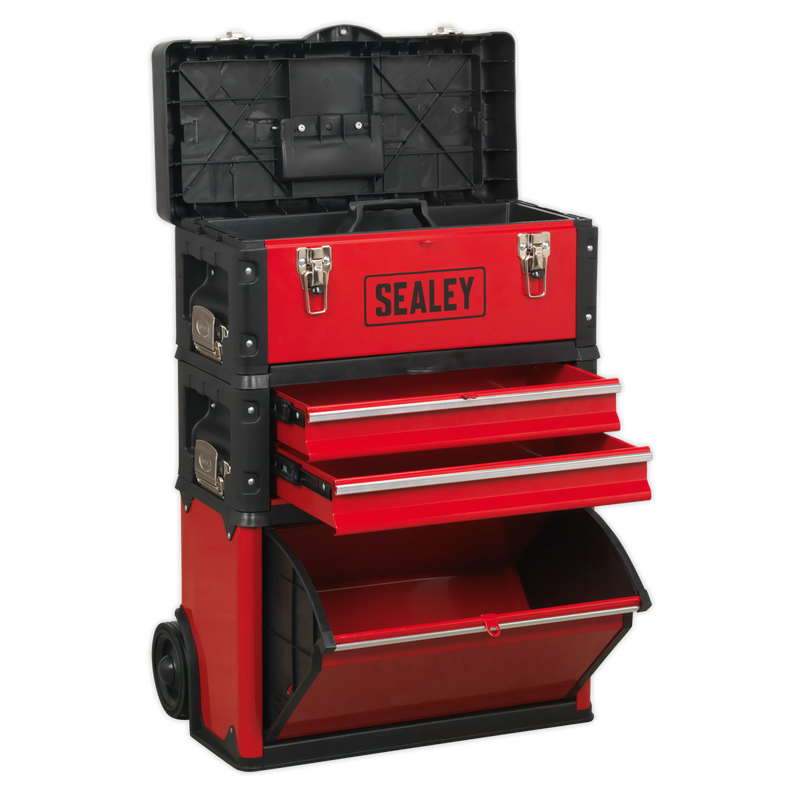 Sealey Mobile Toolbox AP548 495x280x720mm with 3 Compartments