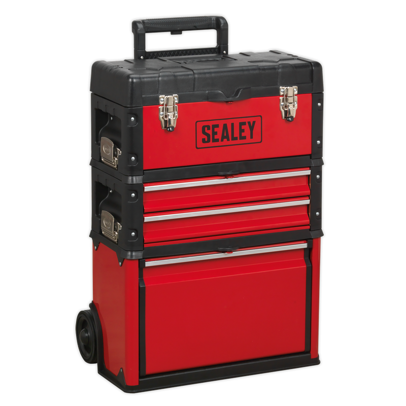 Sealey Mobile Toolbox AP548 495x280x720mm with 3 Compartments
