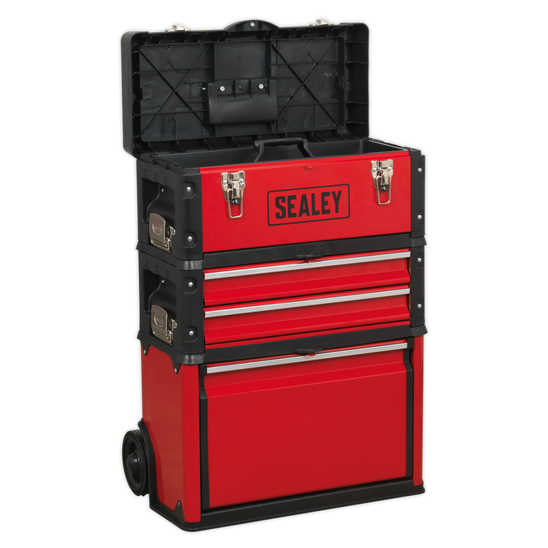 Sealey Mobile Toolbox AP548 495x280x720mm with 3 Compartments