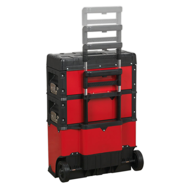 Sealey Mobile Toolbox AP548 495x280x720mm with 3 Compartments