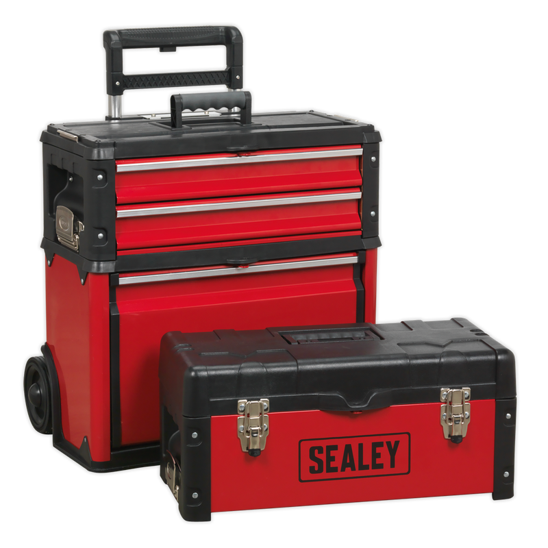 Sealey Mobile Toolbox AP548 495x280x720mm with 3 Compartments