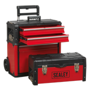 Sealey Mobile Toolbox AP548 495x280x720mm with 3 Compartments
