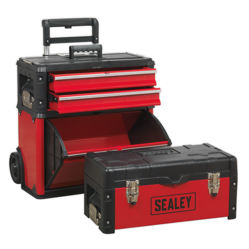Sealey Mobile Toolbox AP548 495x280x720mm with 3 Compartments