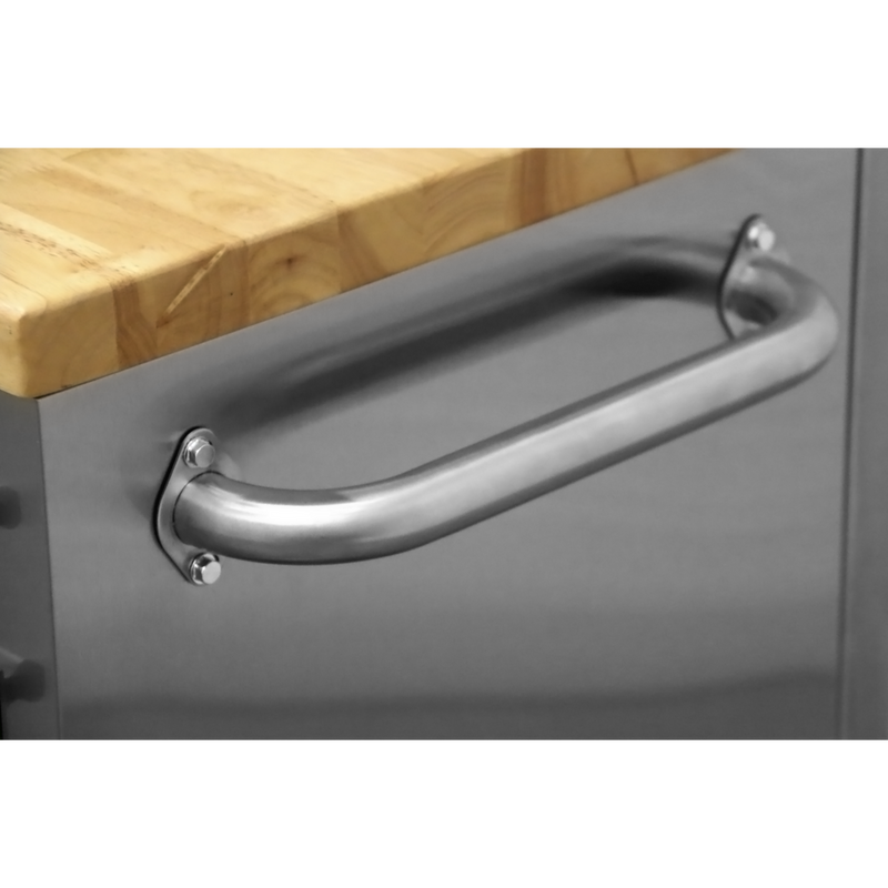 Sealey Premier Mobile Tool Cabinet AP7210SS 10 Drawer Stainless Steel