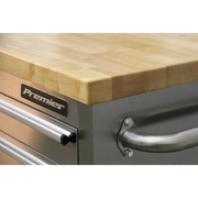 Sealey Premier Mobile Tool Cabinet AP7210SS 10 Drawer Stainless Steel