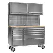 Sealey Premier Mobile Tool Cabinet 10 Drawer AP5520SS 1472mm