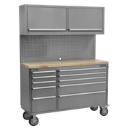 Sealey Premier Mobile Tool Cabinet 10 Drawer AP5520SS 1472mm