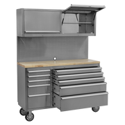 Sealey Premier Mobile Tool Cabinet 10 Drawer AP5520SS 1472mm
