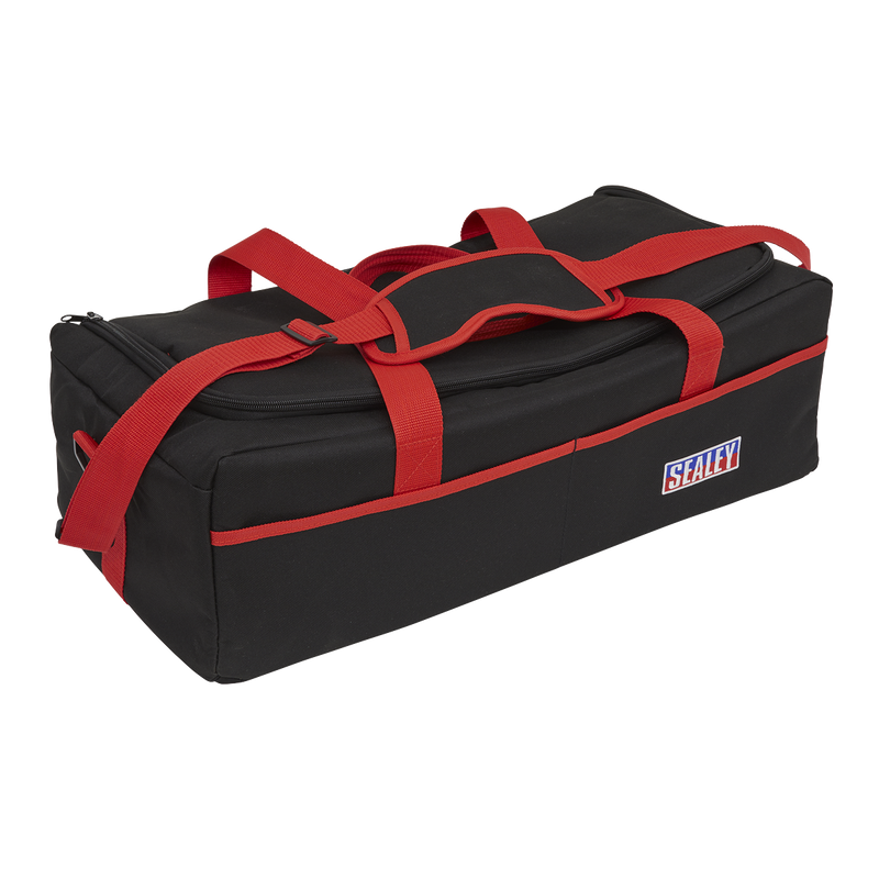 Sealey Trolley Jack 2 Tonne Low Entry Short Chassis & Accessories Bag