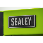 Sealey Superline PRO Tool Chest Black Edition Hutch & 2 Drawer Riser 1549mm