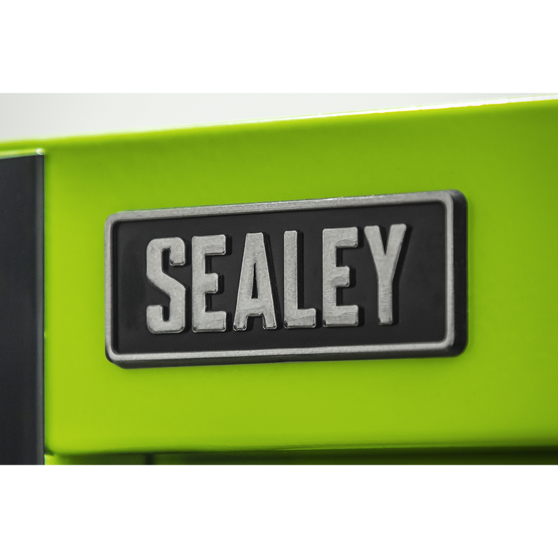 Sealey Superline PRO Tool Chest Black Edition Hutch & 2 Drawer Riser 1549mm