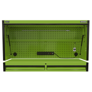 Sealey Superline PRO Tool Chest Black Edition Hutch & 2 Drawer Riser 1549mm
