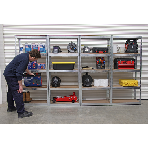 Sealey Racking Unit 5 Shelf 150kg Capacity Per Level - Set of 4