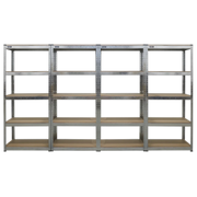 Sealey Racking Unit 5 Shelf 150kg Capacity Per Level - Set of 4