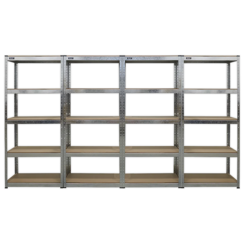 Sealey Racking Unit 5 Shelf 150kg Capacity Per Level - Set of 4