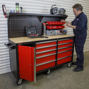Sealey Superline PRO Mobile Workstation AP6310 10 Drawer 1690x490x1432mm
