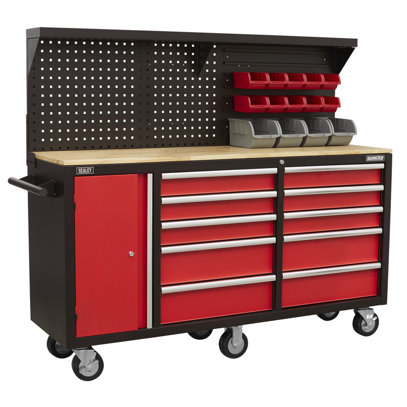 Sealey Superline PRO Mobile Workstation AP6310 10 Drawer 1690x490x1432mm