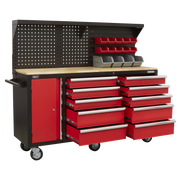 Sealey Superline PRO Mobile Workstation AP6310 10 Drawer 1690x490x1432mm