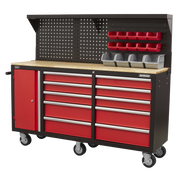 Sealey Superline PRO Mobile Workstation AP6310 10 Drawer 1690x490x1432mm