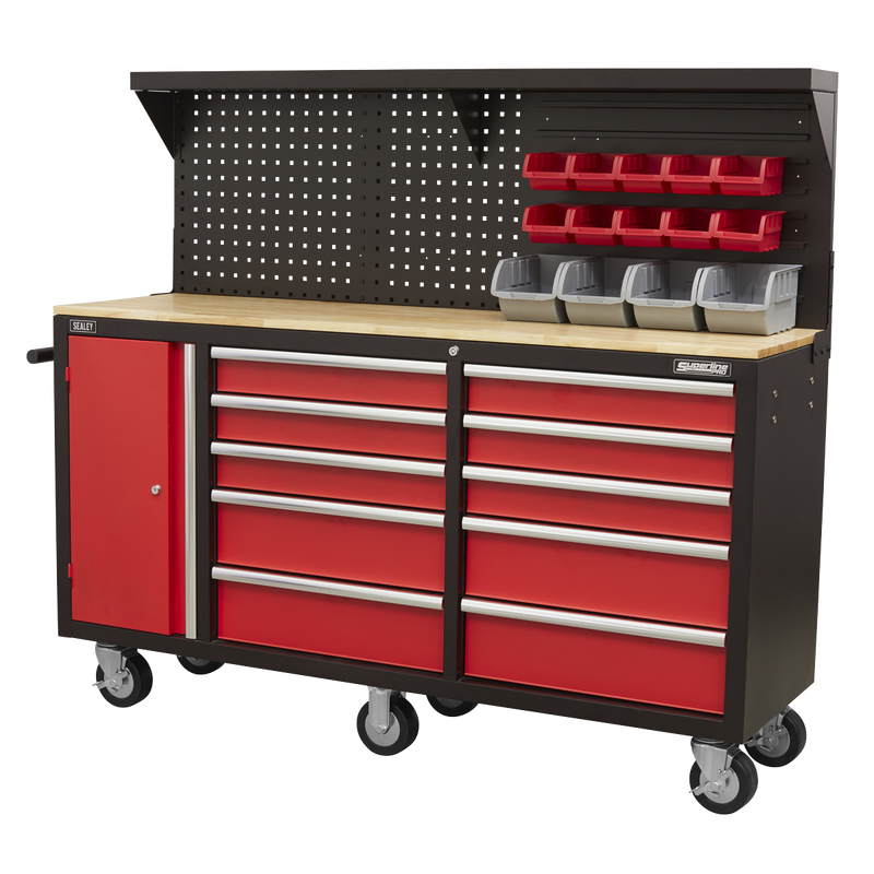 Sealey Superline PRO Mobile Workstation AP6310 10 Drawer 1690x490x1432mm