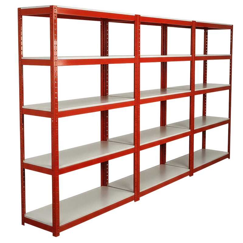 Sealey Racking Unit 5 Shelves 500kg Capacity - Set of 3