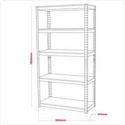 Sealey Racking Unit AP6500 500kg Capacity Per Level