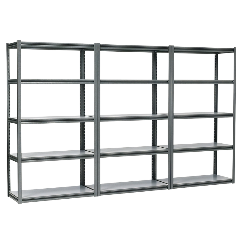 Sealey Racking Unit 5 Shelves 600kg Capacity AP6548COMBO1