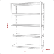Sealey Racking Unit AP6548 600kg Capacity Per Level