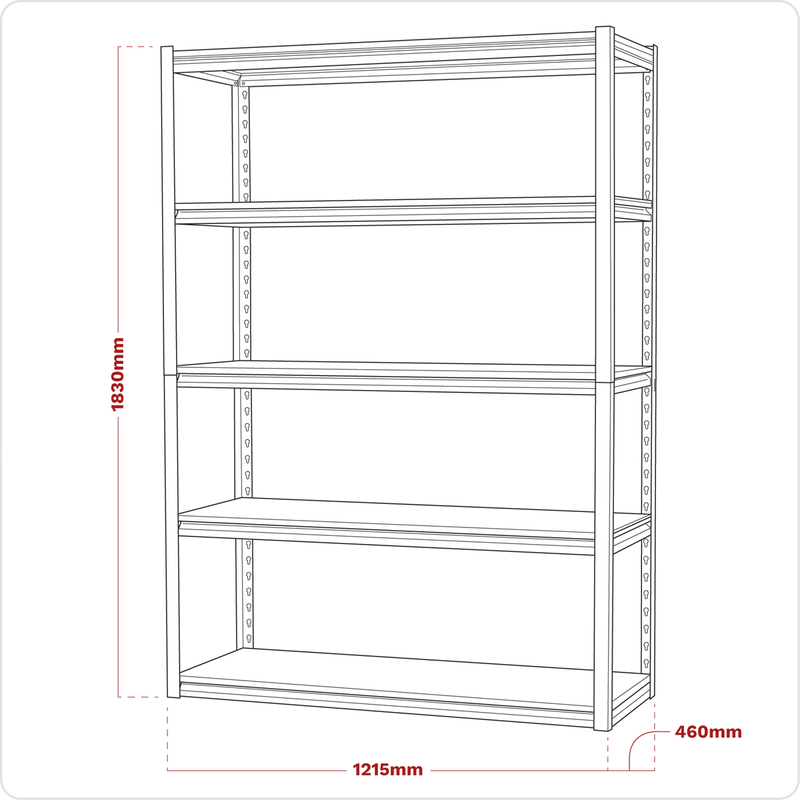 Sealey Racking Unit AP6548 600kg Capacity Per Level