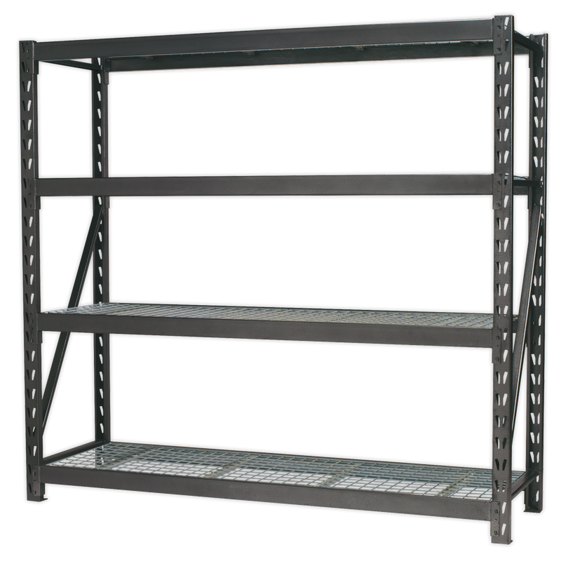 Sealey Heavy-Duty Racking Unit 640kg Capacity 2560kg Total