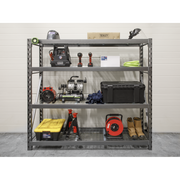 Sealey Heavy-Duty Racking Unit 640kg Capacity 2560kg Total
