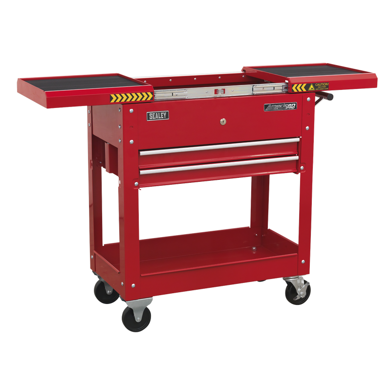 Sealey American PRO Tool Trolley AP705MB 100kg Capacity Black