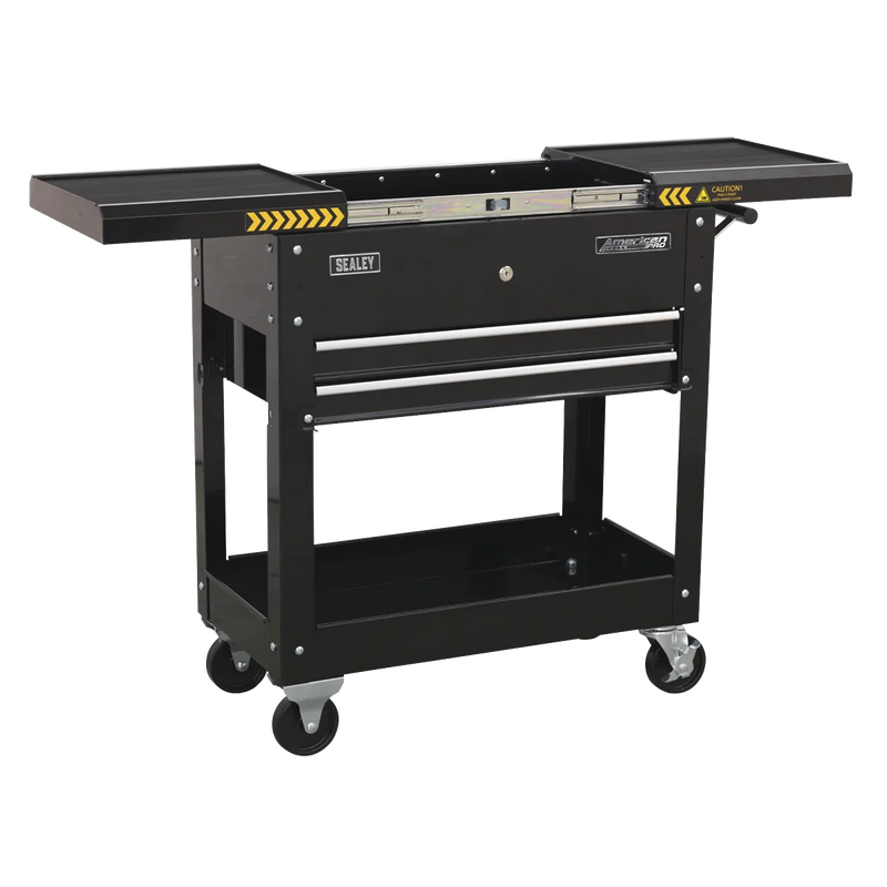 Sealey American PRO Tool Trolley AP705MB 100kg Capacity Black
