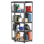 Sealey 5-Level Corner Racking Unit 750kg Capacity 730x730x1830mm