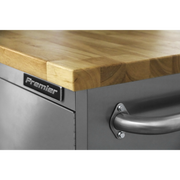 Sealey Premier Mobile Tool Cabinet AP7210SS 10 Drawer Stainless Steel