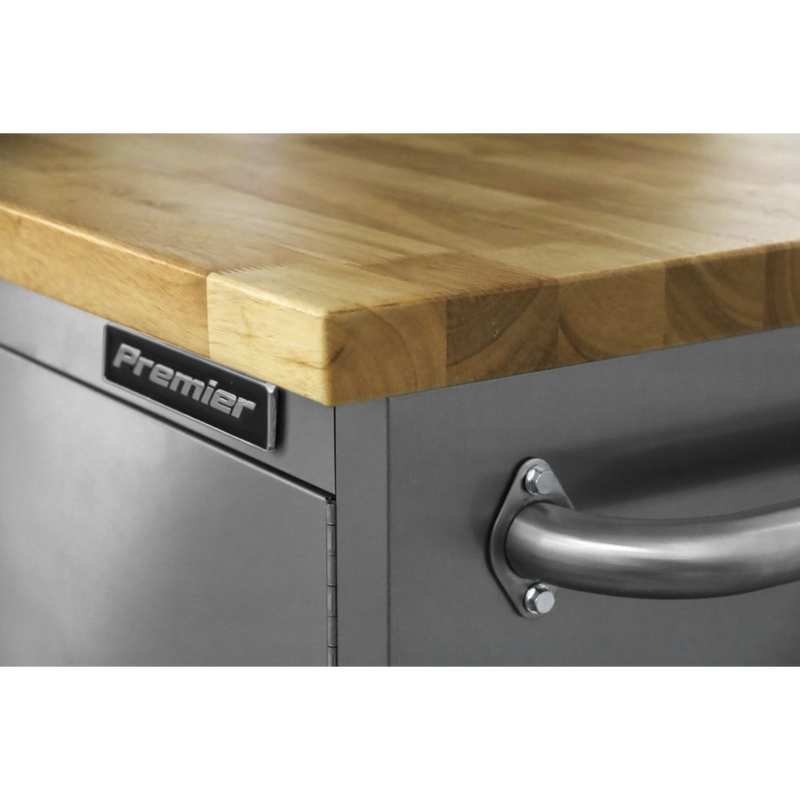 Sealey Premier Mobile Tool Cabinet AP7210SS 10 Drawer Stainless Steel