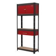 Sealey Shelving Unit 4-Tier AP830R 615kg Capacity