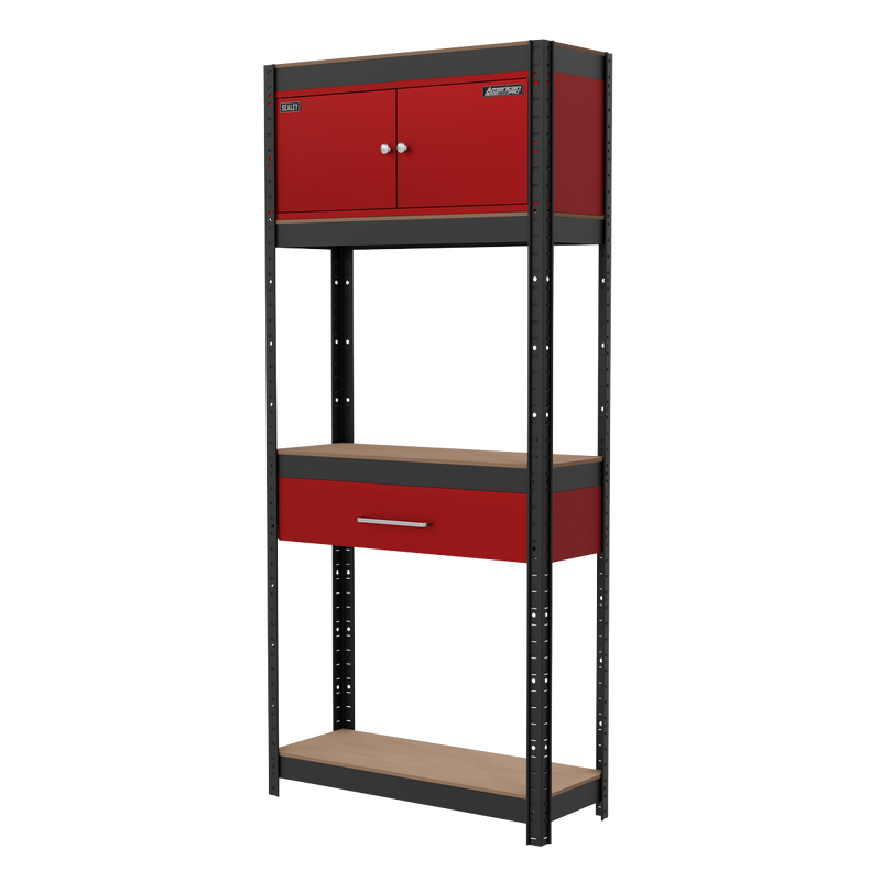 Sealey Shelving Unit 4-Tier AP830R 615kg Capacity