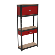 Sealey Shelving Unit 4-Tier AP830R 615kg Capacity
