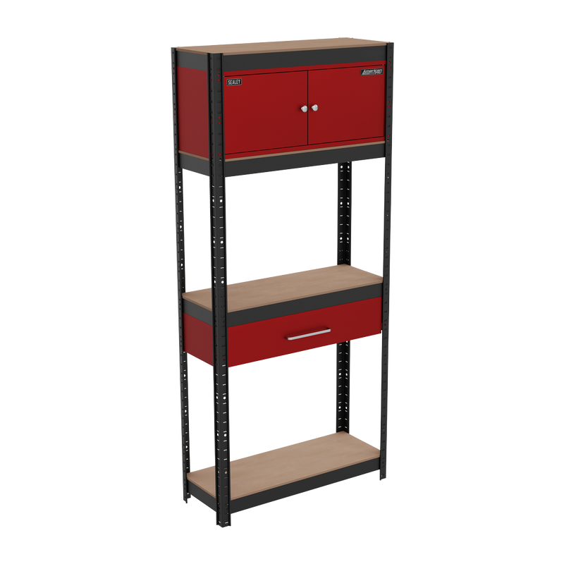 Sealey Shelving Unit 4-Tier AP830R 615kg Capacity
