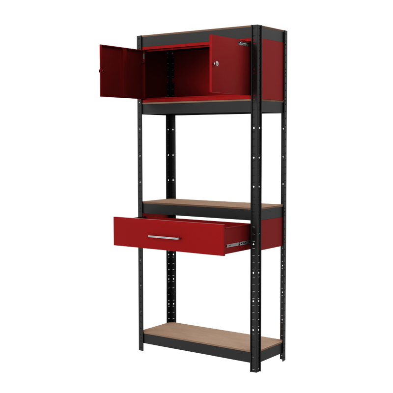 Sealey Shelving Unit 4-Tier AP830R 615kg Capacity