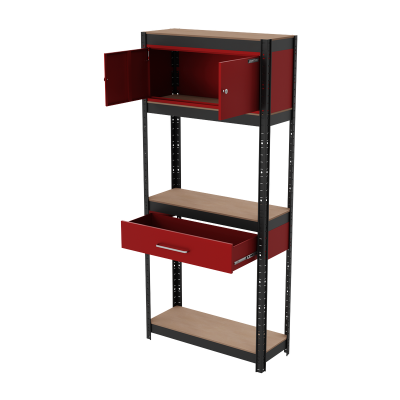 Sealey Shelving Unit 4-Tier AP830R 615kg Capacity