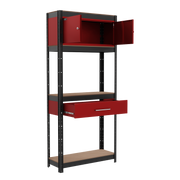 Sealey Shelving Unit 4-Tier AP830R 615kg Capacity